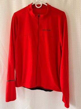 Pearl Izumi Bright Red Full-Zip Cycling Jacket